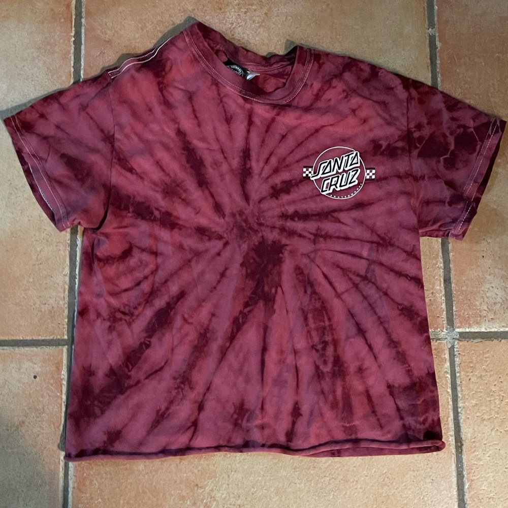Santa cruz slightly cropped t-shirt
